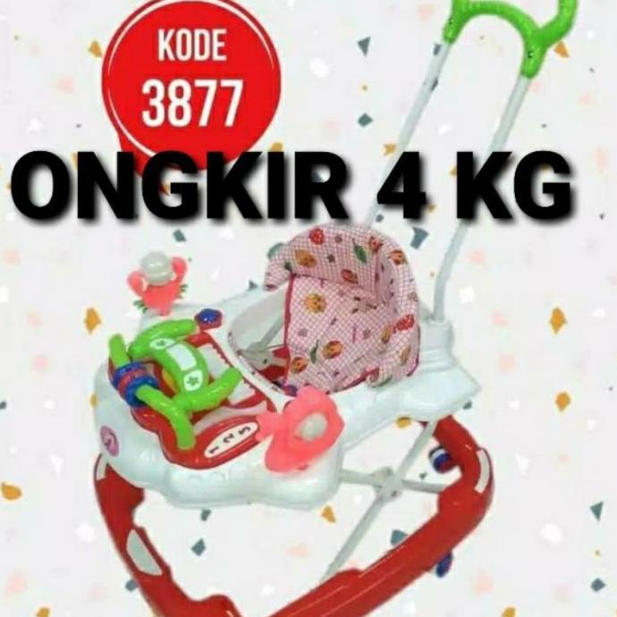 BABY WALKER DORONGAN & MUSIK 8 RODA BAYI BABY WALKER HOKIKU 817 3857 & FGFG54534C