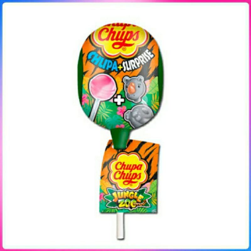 

Chupa Chups Candy Lollipops Surprise 12gr dapatkan 15 koleksi mainan seru dari series Jungle Zoo Chupa Chups Surprise