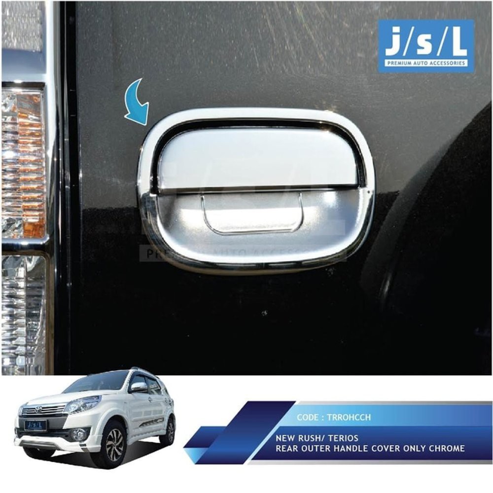 Cover Handle &amp; Outer JSL Rush Terios Chrome