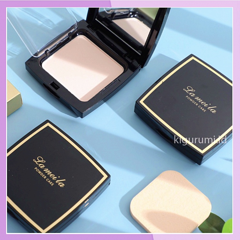 LAMEILA Bedak Breathing Honey Make Up Powder Cake Mampu Membuat Kulit Wajah Menjadi Halus LA117