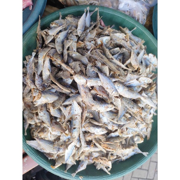 

ikan asin kembung rebus