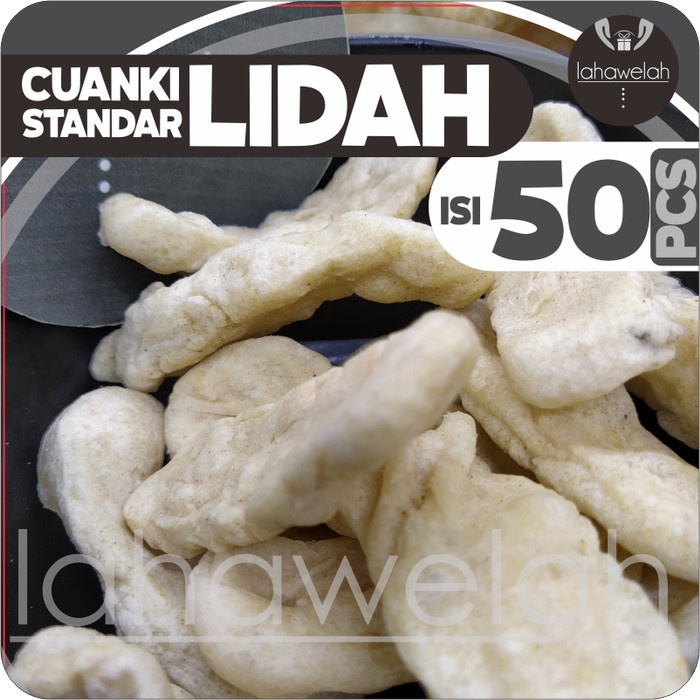 

NEW 50pcs LIDAH Cuanki Batagor bahan Pelengkap Boci seblak dan cuanki