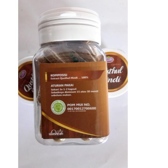 ☋ Qusthul Hindi - Kapsul Qusthul Hindi Qist Al Hindi Bahri 45 Kapsul ◙