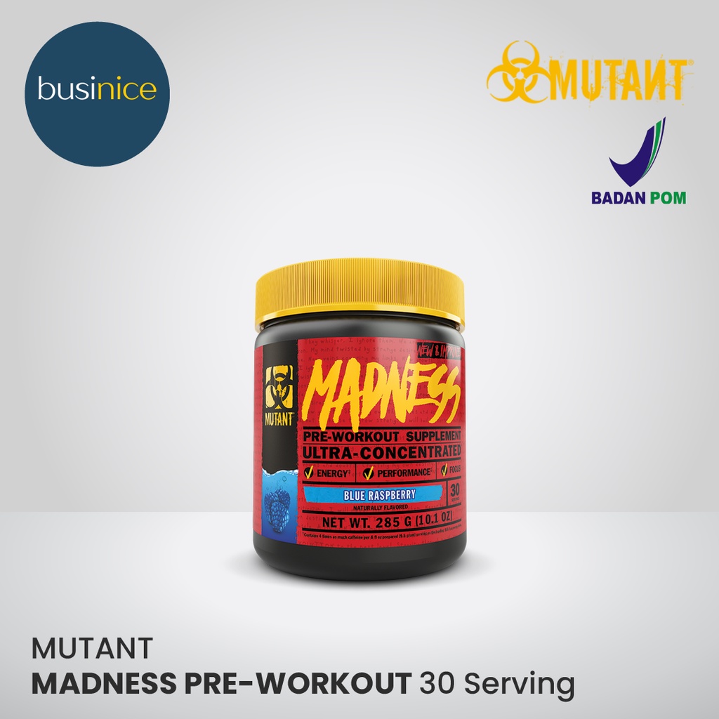 Mutant Madness Preworkout 30 Serving