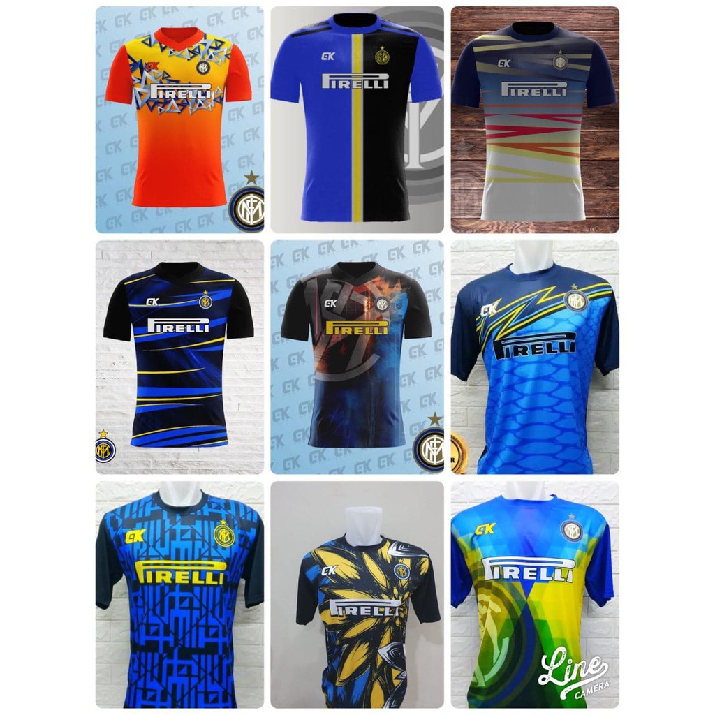 BAJU BOLA KAOS BOLA JERSEY OLAHRAGA PRINTING INT*L MIL*N 01