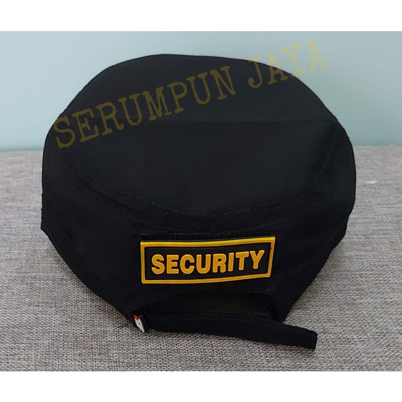 TOPI KOMANDO GADA PRATAMA - TOPI KOMANDO GADA PRATAMA VELCRO 2PATCH BIRU KUNING