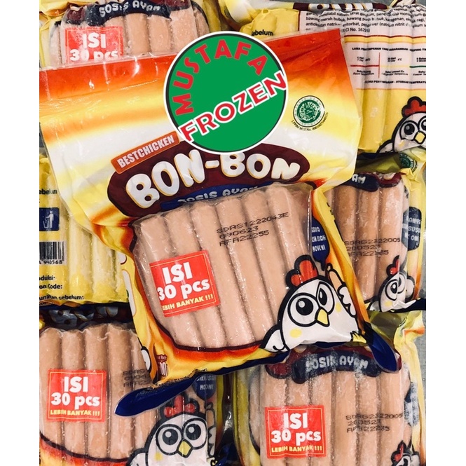 

Bonbon Sosis Ayam 30pcs (500gr)