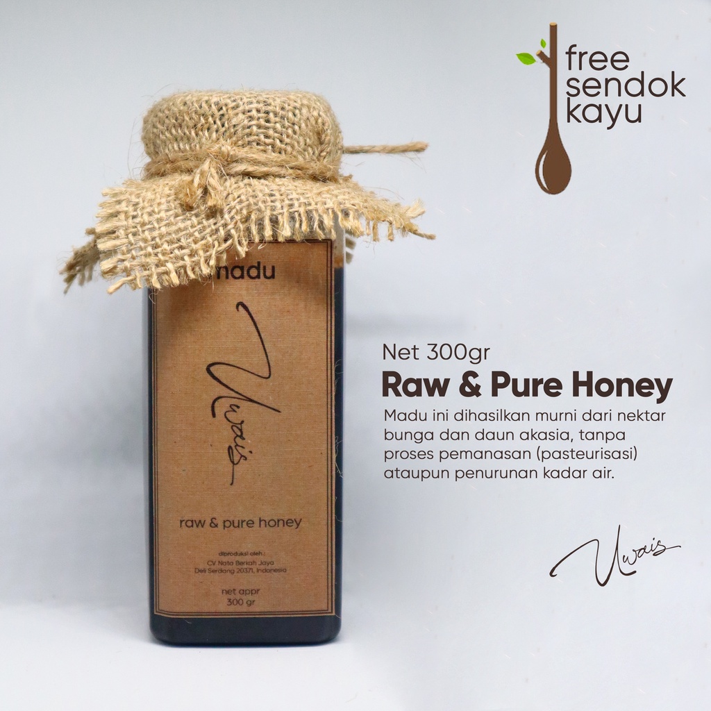 

Madu Murni Asli 300gr Uwais Nektar Akasia100% Alami Pure Natural Raw Honey Kesehatan