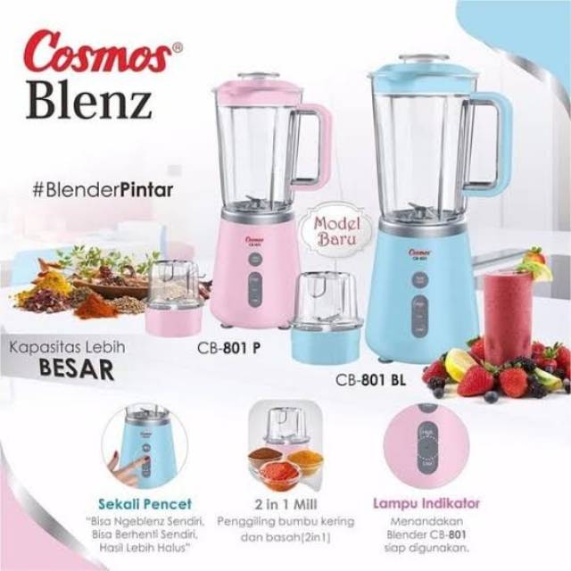 BLENDER COSMOS CB 801 BLENZ BLENDER PINTAR