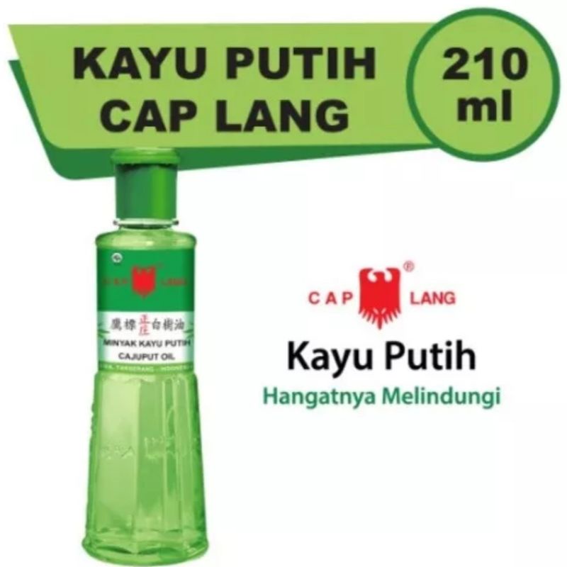 Minyak Kayu Putih Cap Lang 15,30,60,120,210 ML ( cajuput oil ) Terlaris