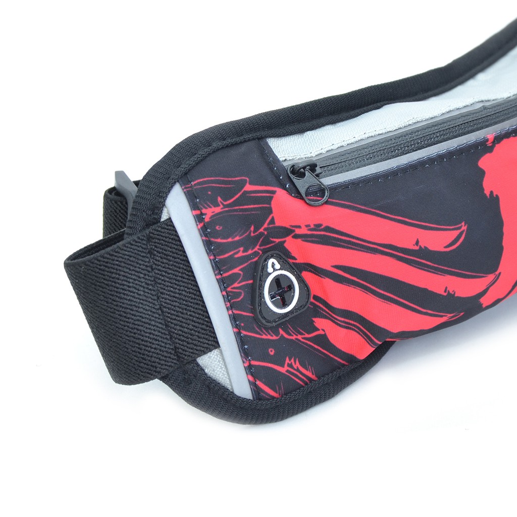 Tas Lari Ikat Pinggang Water Proof 1 Kantung / Go Belt / Running Belt SPORT Import 1008