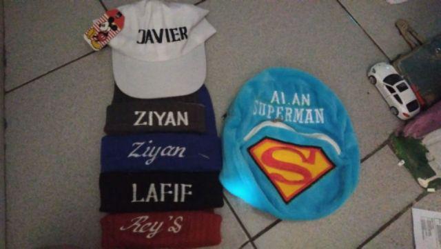 Tas Karakter Anak Bordir