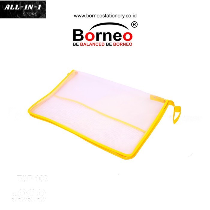 

Map Plastik Dokumen Resleting Zipper Bag 01 / Map Zipper Plastik Ukuran Folio merk Borneo