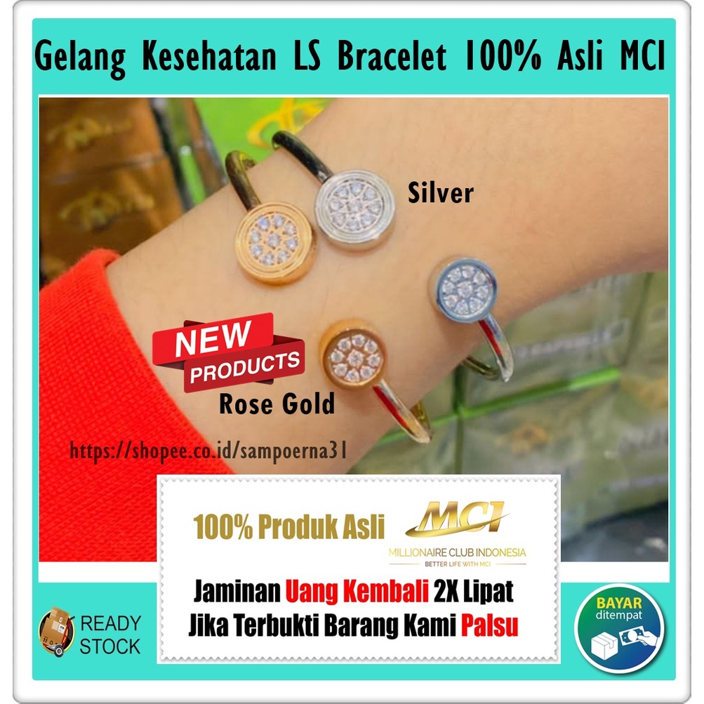 Gelang Kesehatan Life Screat Bracelet Asli Original MCI - Gelang MCI - Gelang Kesehatan MCI Asli