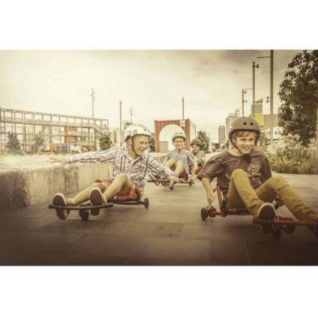 Mainan anak EzyRoller zig zag sepeda mainan ezy roller