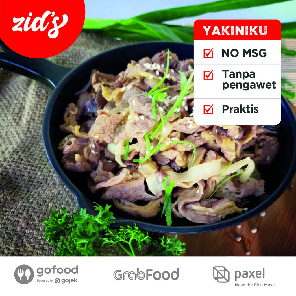 

Zid's Beef Yakiniku Siap Saji