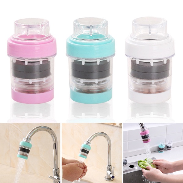 Saringan Filter Keran Air Faucet Medical Clean Water Purifier - Biru