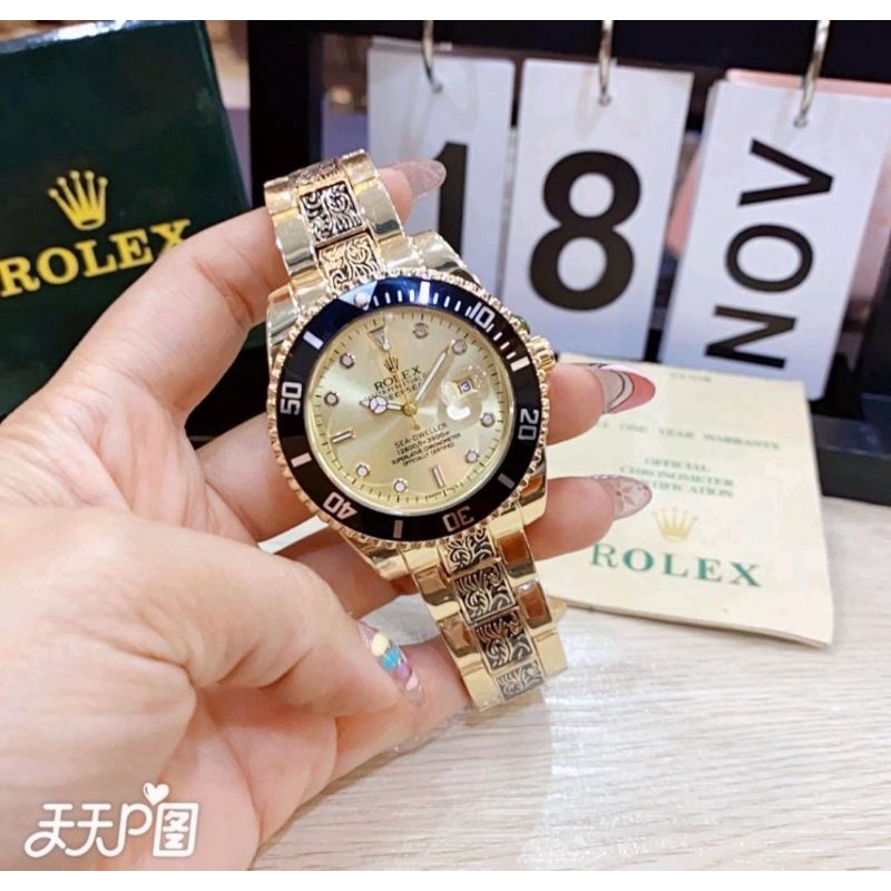 Jam Tangan Submariner Jam Tangan Motif Batik Jam Tangan Pria Wanita Anti Air