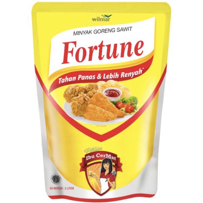 

MINYAK GORENG FORTUNE 2 liter