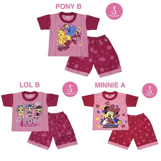  BAJU  SETELAN ANAK PEREMPUAN  PINK SIZE XL  SHIRTON GROSIR 