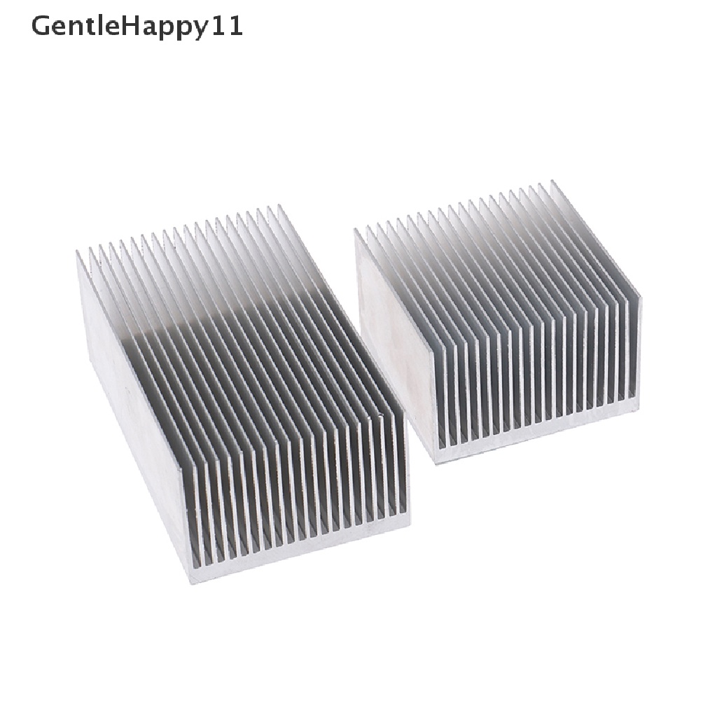 Gentlehappy Pad Pendingin Chip LED IC 60x60 / 100x60mm Bahan Aluminum Alloy