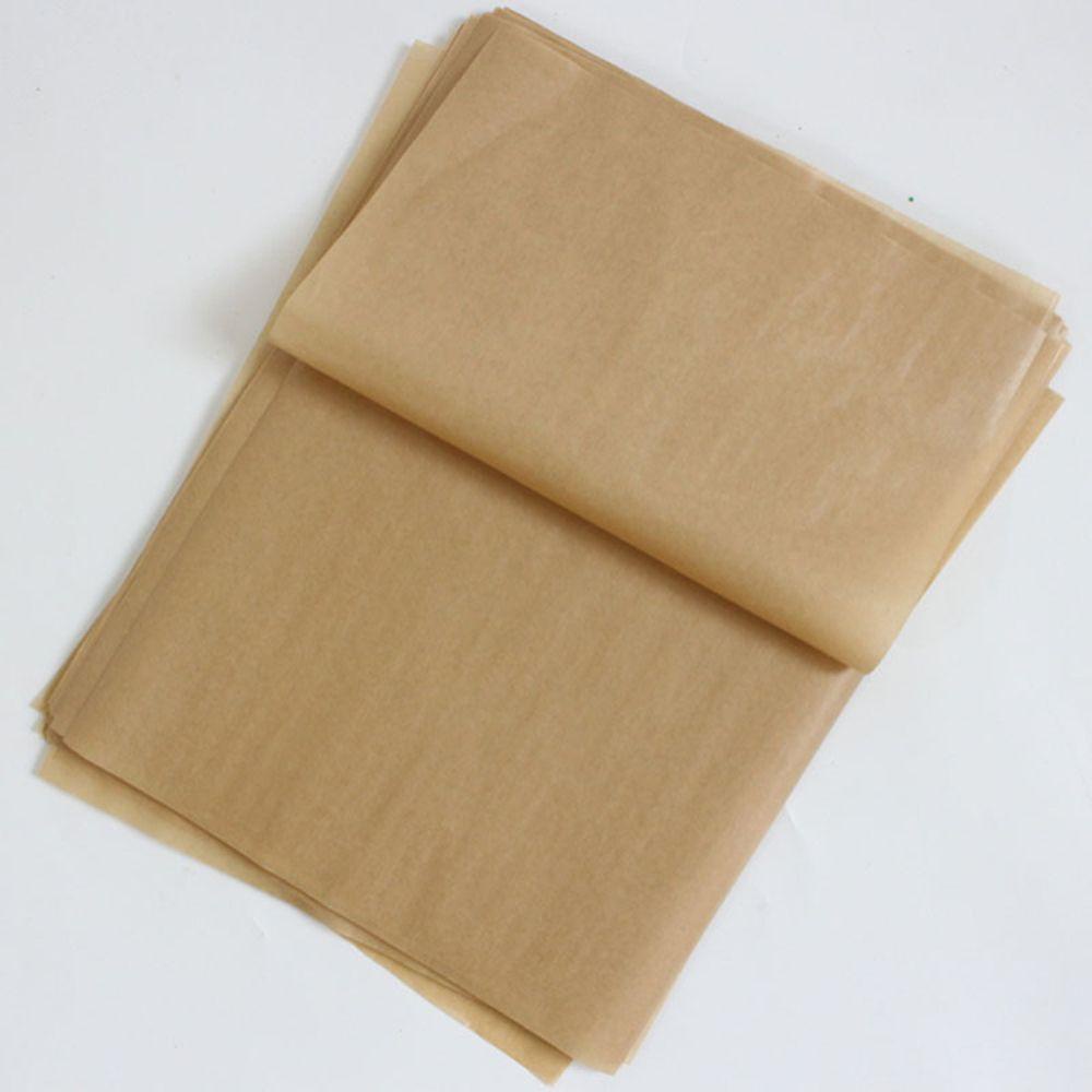 Preva 100Sheet Kertas Roti Lembaran Candy Oven Pad Tray Paper Kertas Minyak Silikon Anti Lengket