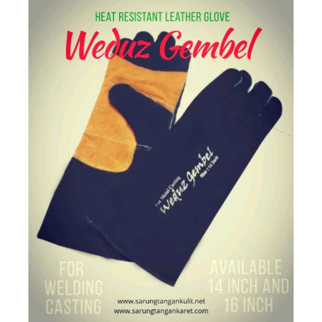 Heat Resistant Glove Weduz Gembel 16 Inch