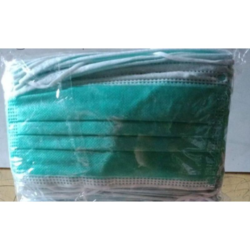 Jual Masker Hijab/ Masker Headlop/ Masker Kuping/ Masker Medis 3 Ply By ...