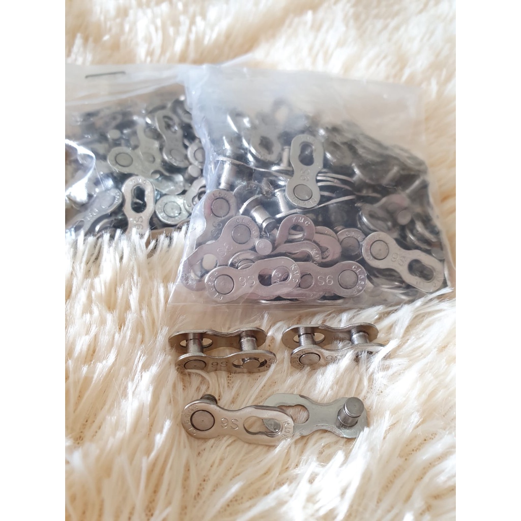 Sambungan Rantai Sepeda KMC 9 Speed S Chain Connector Missing Link Not Shimano YBN