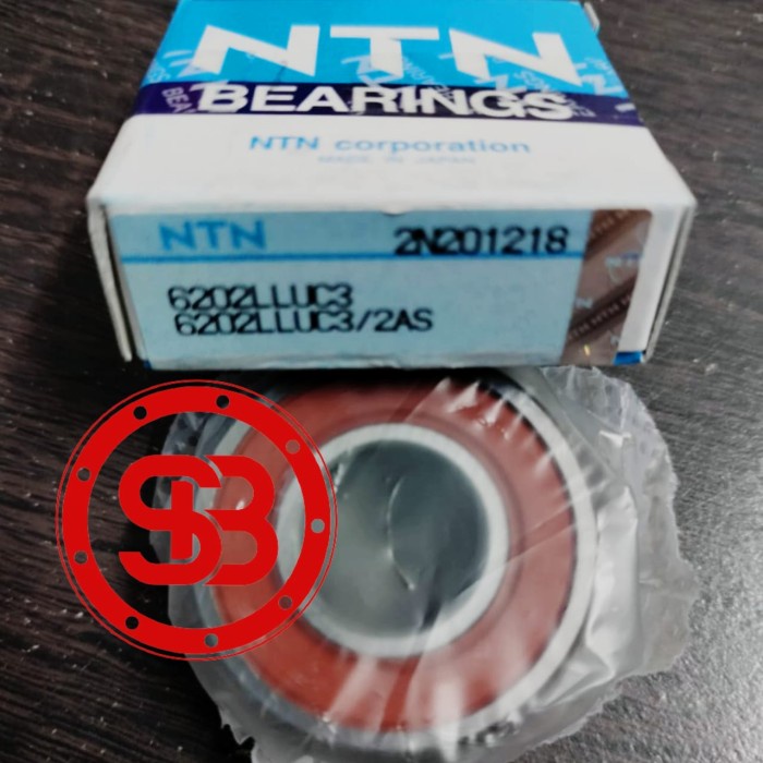 BEARING 6202 2RS NTN / LLU / 6202 2RS C3 NTN JAPAN ORIGINAL