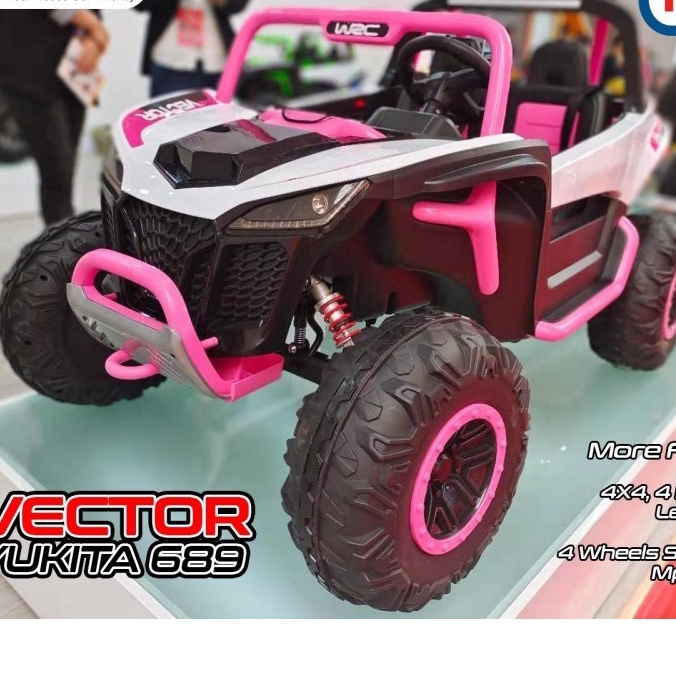 Mainan Anak Mobil Aki VECTOR - YUKITA 689 4WD - Maenan Mobilan