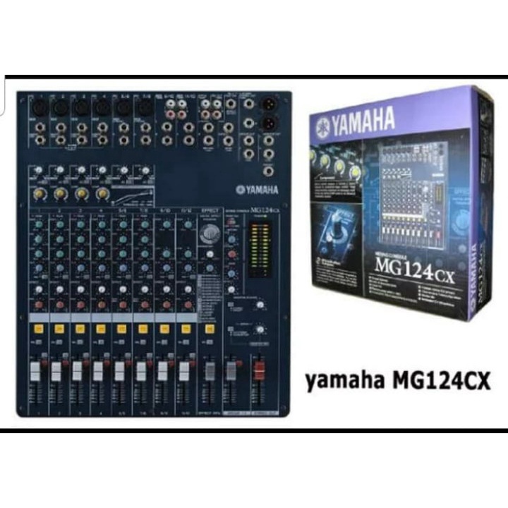 MIXER AUDIO YAMAHA MG 124CX -MG124CX -MG 124 CX 12 CH