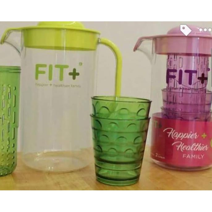 Fit + Infused Water Jug - Happier And Healthier Family