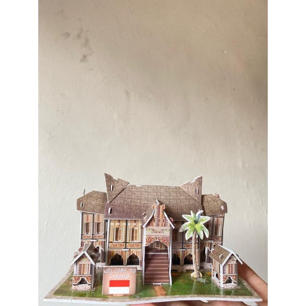 MINIATUR RUMAH ADAT GADANG