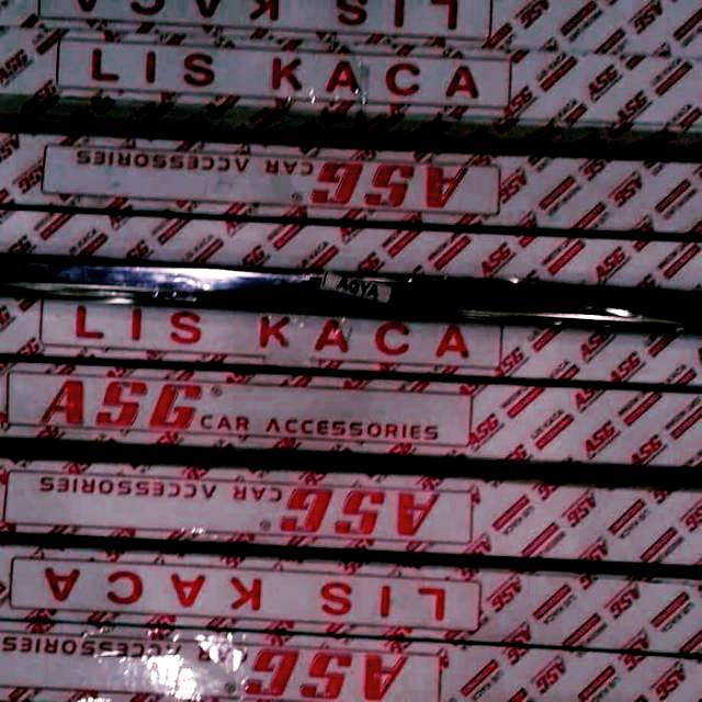 Lis list kaca mobil Fortuner,innova,agya,Avanza,R3,Apv,Rush full chrome