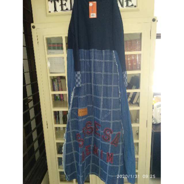 Yasna dress denim sisesa Preloved