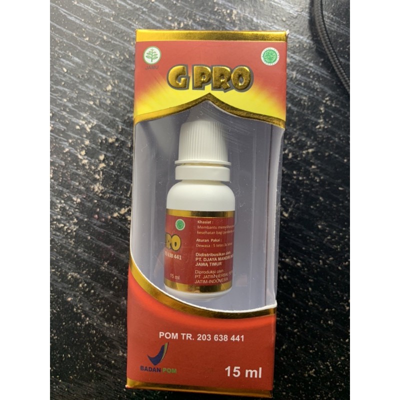 Obat Herbal G PRo