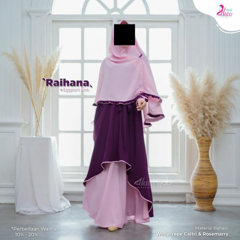Raihana Gamis Set Original Alwa Hijab