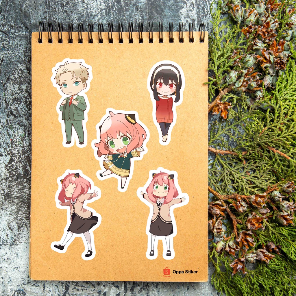 

Stiker anime Spy X Family Cuting stiker Sticker lucu
