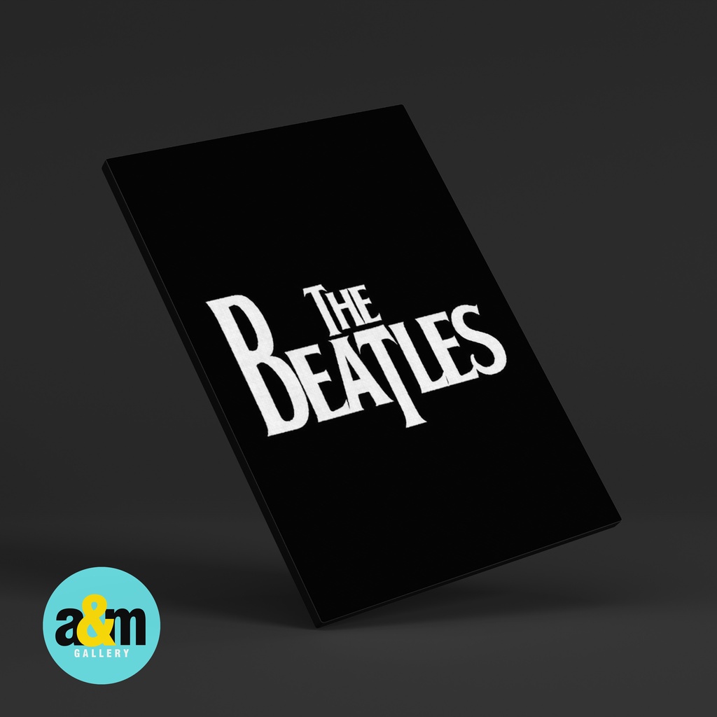 Hiasan Dinding Kamar Gambar THE BEATLES (A4) Pajangan Dinding Kamar Wall Decor THE BEATLES - A&amp;M