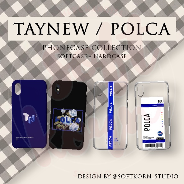 TayNew Polca Phonecase Hardcase/Softcase Anticrack - Softkorn Studio
