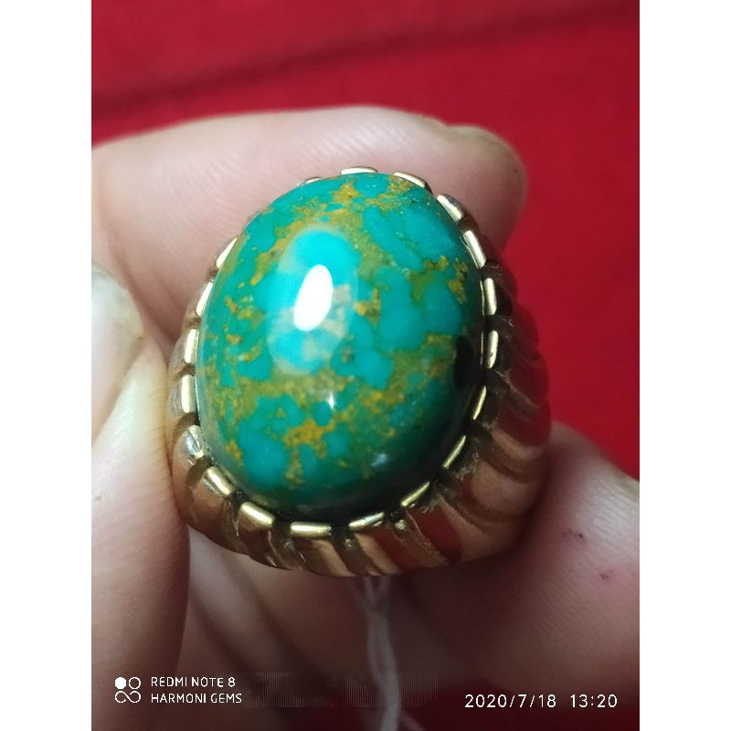 Natural pirus serat emas cantik bukan bacan Doko atau sungai Dareh