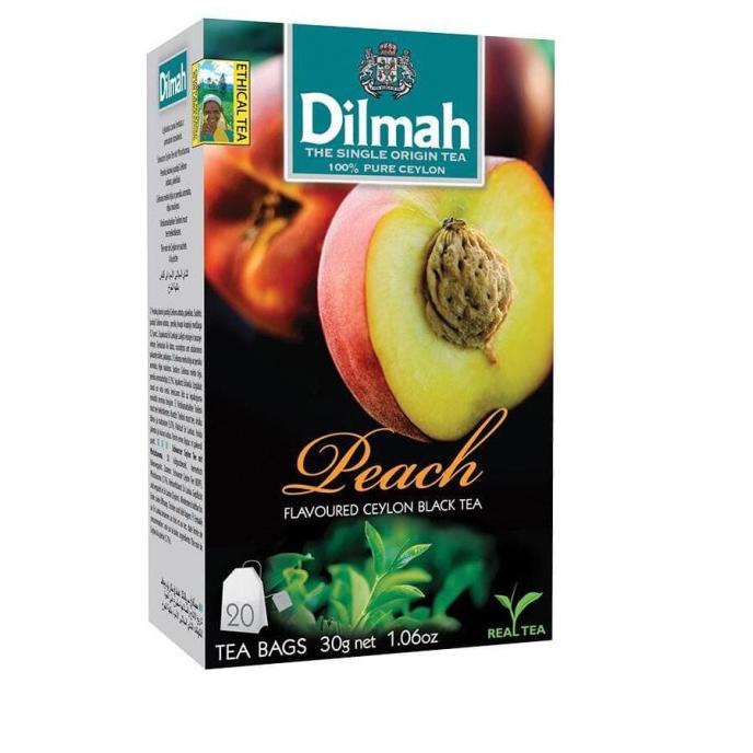 

Teh Dilmah No Envelope 20 Sachet Peach