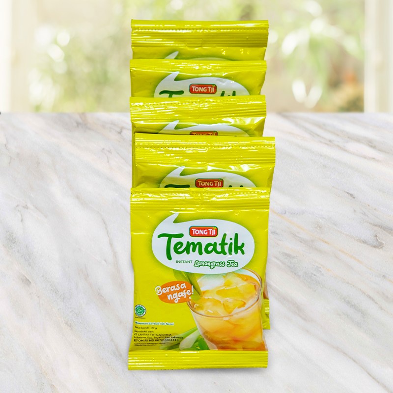 Tong Tji Tematik Lemongrass Tea 10 s / renceng