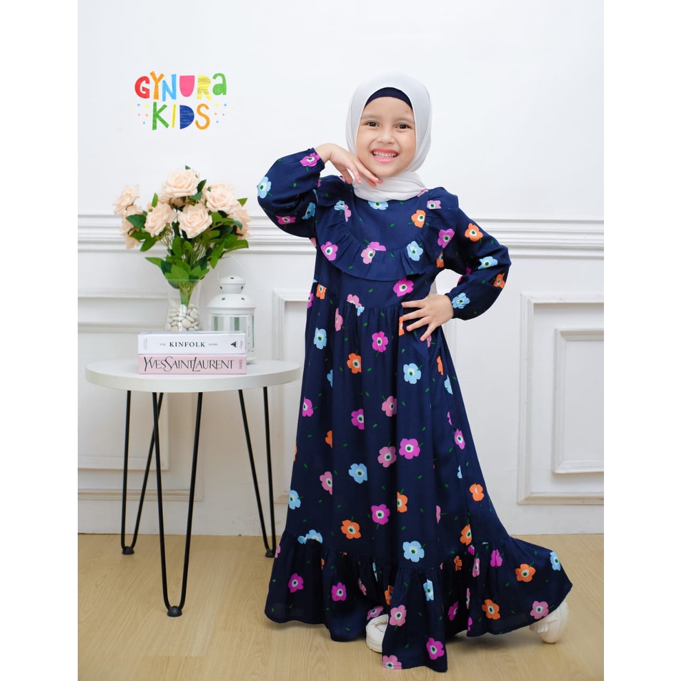 gamis anak Homedress HD02 gynura daily wear anak raggakids