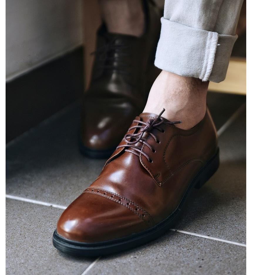 Sepatu Pria / Sepatu Kulit / Sepatu Formal / Sepatu Pantofel Jackwell Allen Brown 1603 ,.,