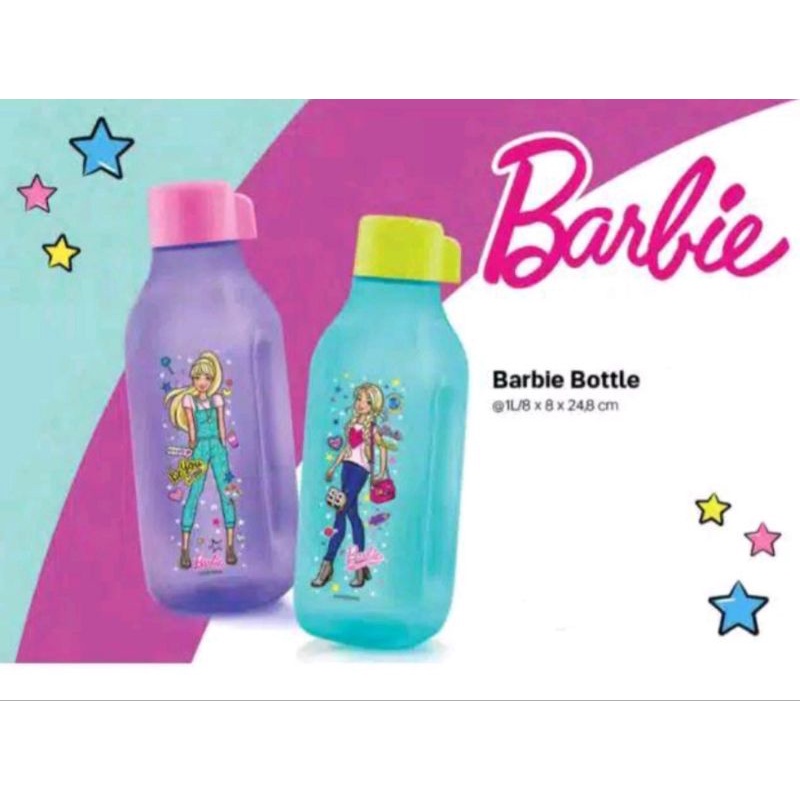eco bottle 1 liter tupperware / eco botol barbie tupperware / eco bottle barbie / eco botol tupperwa