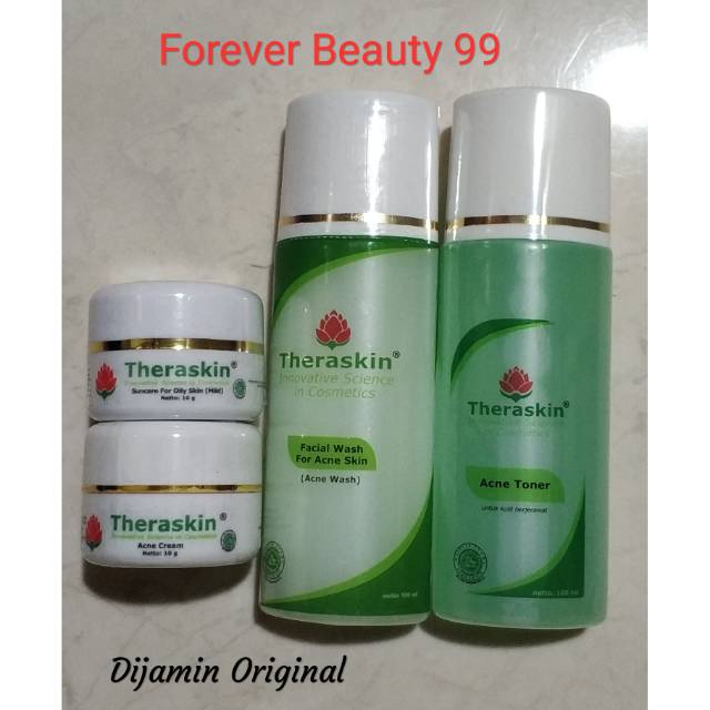 Paket Acne 01 Theraskin untuk jerawat