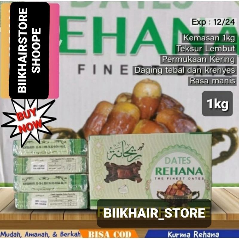 

Kurma REHANA IMPOR MESIR 1kg