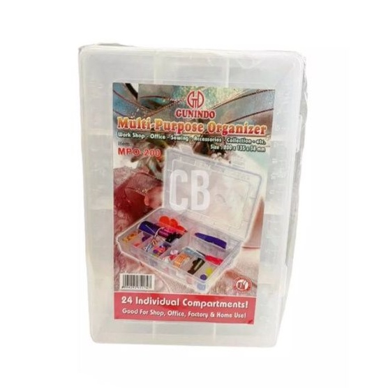 Box Organizer/ Kotak Organizer Gunindo MPO-200